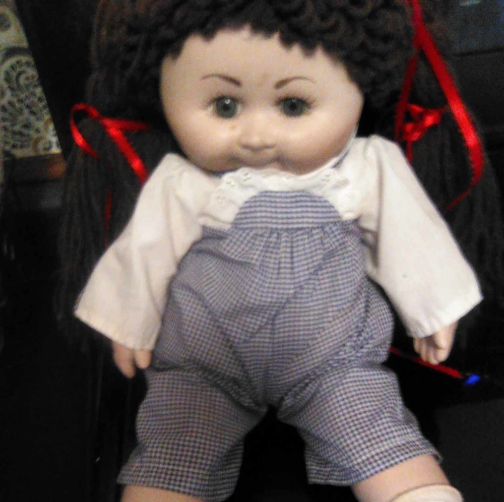 Porcelain Cabbage Patch doll